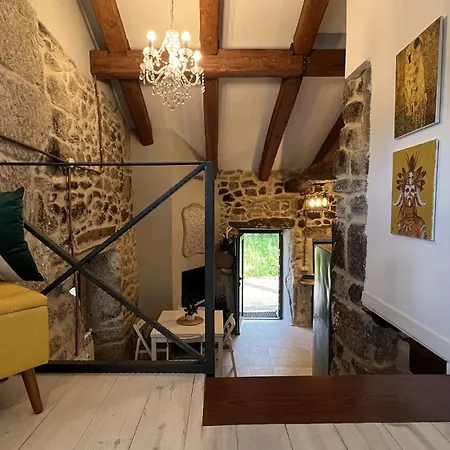 Cozy Galician Stone With Fireplaces And Pool