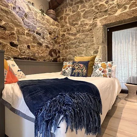 بيت للعطل Cozy Galician Stone With Fireplaces And Pool *