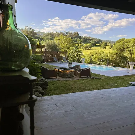 Cozy Galician Stone With Fireplaces And Pool * Santo Tomé
